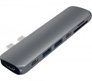 SATECHI Aluminum Pro 4-port USB Type-C Hub - Space Grey