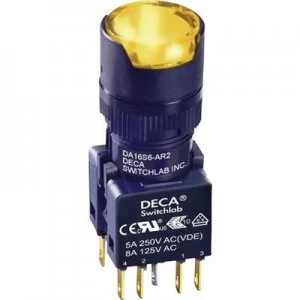 DECA ADA16S6 MR2 A2GO Pushbutton 250 V AC 5 A 2 x OffOn IP65 momentary