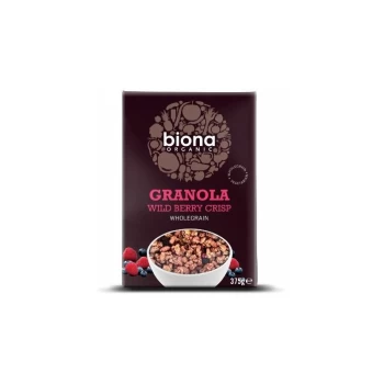 Organic Wild Berry Granola - 375g - 77771 - Biona