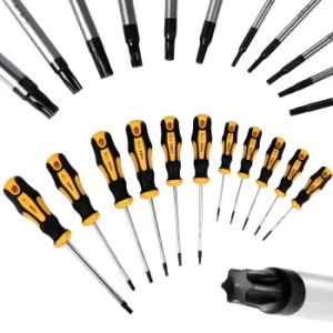 11 pcs torx screwdriver set inside chrome vanadium steel