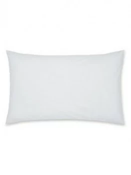 Catherine Lansfield Non-Iron Standard Pillowcase Pair - White