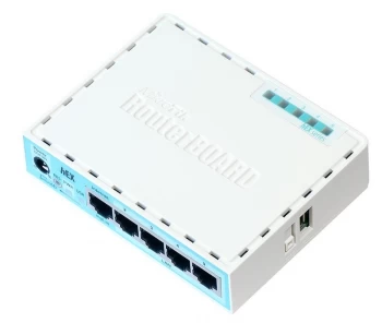 RB750GR3 - Ethernet WAN - Gigabit Ethernet - Turquoise,White