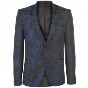 Label Lab Lingard Floral Suit Jacket - Blue