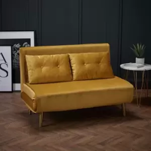LPD Madison Sofa Bed In Mustard