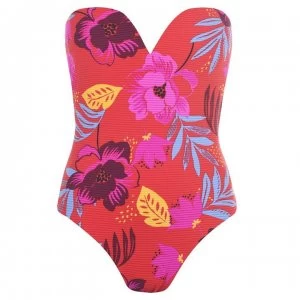 Seafolly Vacay Band Mail Swimsuit - Chilli