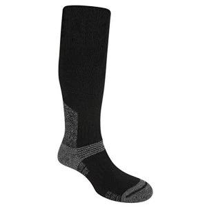 Bridgedale Mens Wool Fusion Summit Knee Socks Black Medium