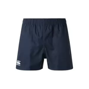 Canterbury Mens Professional Cotton Rugby Shorts (XXL) (Navy)