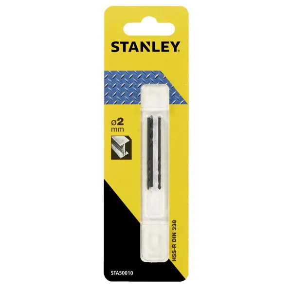 Stanley Metal Drill Bit 2mm -STA50010-QZ