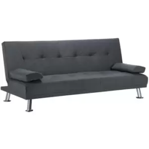 Birlea - Logan Fabric Upholstered Sofa Bed Grey