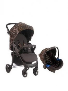 My Babiie Mb30 Rose Gold Black Pushchair And Car Seat