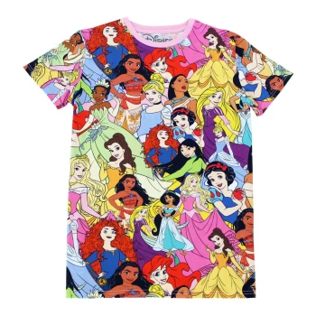 Cakeworthy Disney Princess AOP T-Shirt - S