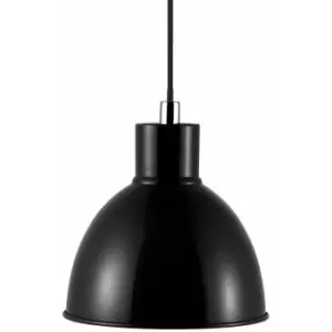 Nordlux Pop Dome Pendant Ceiling Light Black, E27