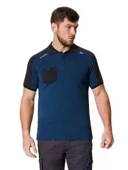 Professional OFFENSIVE Wicking TShirt mens Polo shirt in Blue. Sizes available:UK M,UK L,UK XXL,UK 3XL