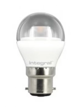 Integral Mini Globe 3.8W (25W) 2700K 250lm B22 Non-Dimmable Clear Lamp