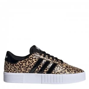 adidas Court Bold Womens Trainers - Black/Leopard