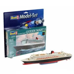 Queen Mary 2 1:1200 Revell Model Set