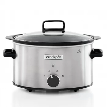 Crockpot CSC085 3.5L Sizzle and Stew Slow Cooker Pot