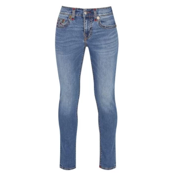 TRUE RELIGION Rocco Relaxed Skinny Jean - Blue