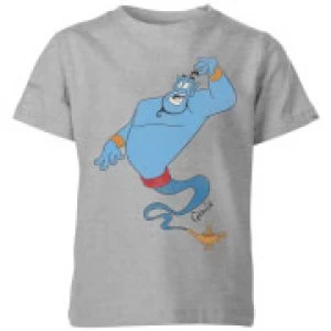 Disney Aladdin Genie Classic Kids T-Shirt - Grey - 3-4 Years