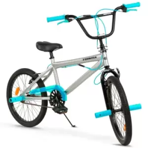 20" Wheel Childrens BMX Bicycle, Silver