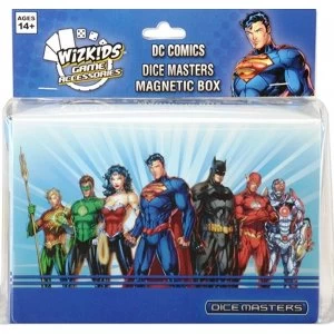DC Dice Masters Justice League Team Magnetic Deck Box