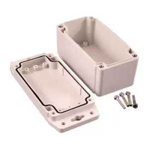 Hammond 1555C2F42GY IP67 Watertight Enclosure with Flanged Lid 120...