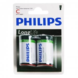 Philips C 2 Pack Batteries - Multi