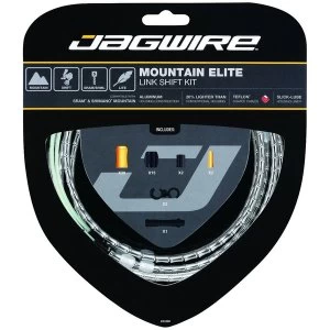 Jagwire Mountain Elite Link Shift Cable Kit Silver