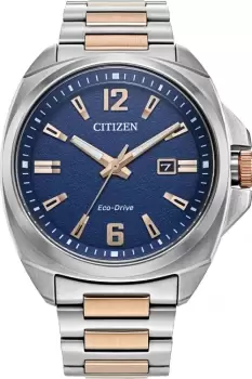 Gents Citizen Eco-Drive Bracelet Watch AW1726-55L