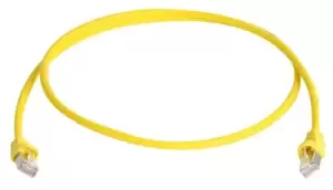Telegartner MP8 FS 600 LSZH-2,0 networking cable Yellow 2 m