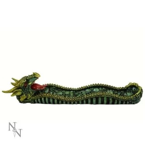 Ashes of Emerald Dragon Incense Holder