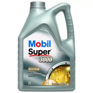 Mobil Super 3000 X1 5W-40 Fully Synthetic 5L Car Engine Oil Lubricant 151166