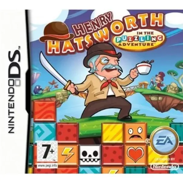 Henry Hatsworth In The Puzzling Adventure Nintendo DS Game