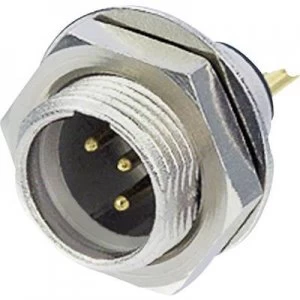 XLR connector Plug vertical mount Number of pins 3 Silver Rean AV RT3MPR