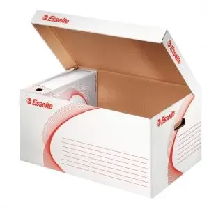 Standard Storage and Transportation Box, 6X80MM, 5X100MM - White - Outer Carton of 10