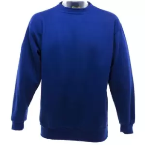 UCC 50/50 Mens Heavyweight Plain Set-In Sweatshirt Top (XL) (Royal)