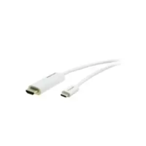 Kramer Electronics C-USBC/HM15 video cable adapter 4.6 m HDMI Type A (Standard) White