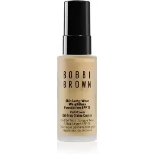 Bobbi Brown Mini Skin Long-Wear Weightless Foundation Long-Lasting Foundation SPF 15 Shade Sand 13 ml