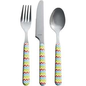 Amefa 0035MZWB83A30 Jazzy Childrens Cutlery Stainless Steel Mixed