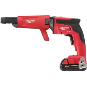 Milwaukee - M18FSGC-202X M18 fuel Drywall Collated Screwgun With 2x 2Ah Batteries