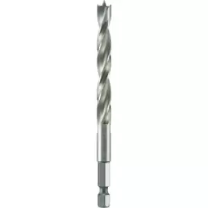 Alpen 0062200600100 Wood twist drill bit 6mm Total length 107mm 1/4 (6.3 mm) male square