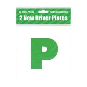 2 Magnetic P Plates Pack of 10 C399
