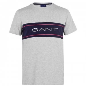 Gant Arch Tee - Grey 094
