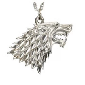 Game of Thrones House Stark Sterling Silver Pendant