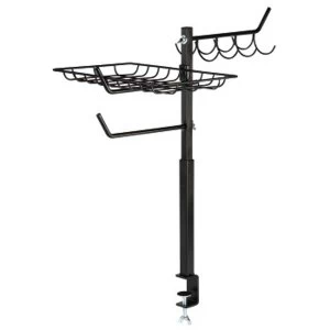 Xavax Grill Organizer, height-adjustable 60 - 72 cm, black