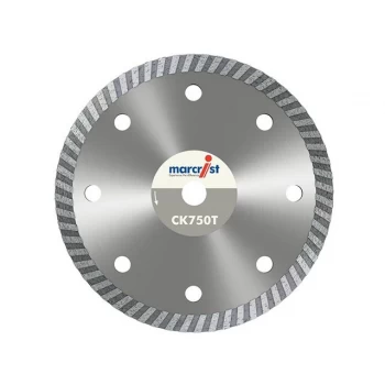 Marcrist CK750T Ultra Thin Turbo Tile Diamond Cutting Disc 125mm