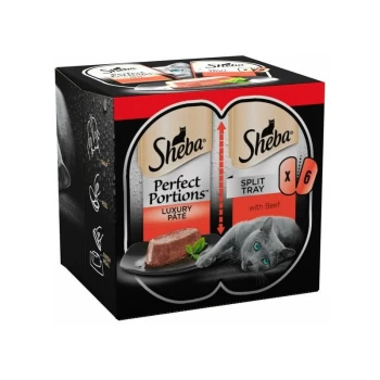 Perfect Portions Beef Loaf 3 x (2 x 37.5g) - 262117 - Sheba