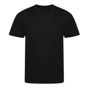 Awdis Childrens/Kids Cool Recycled T-Shirt (3-4 Years) (Jet Black)
