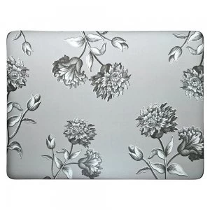 Denby Engraved Floral Grey Placemats Set of 6