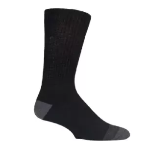 Work Force Mens Classic Work Wear Socks (Pack of 3 Pairs) (6-11 UK) (Black)